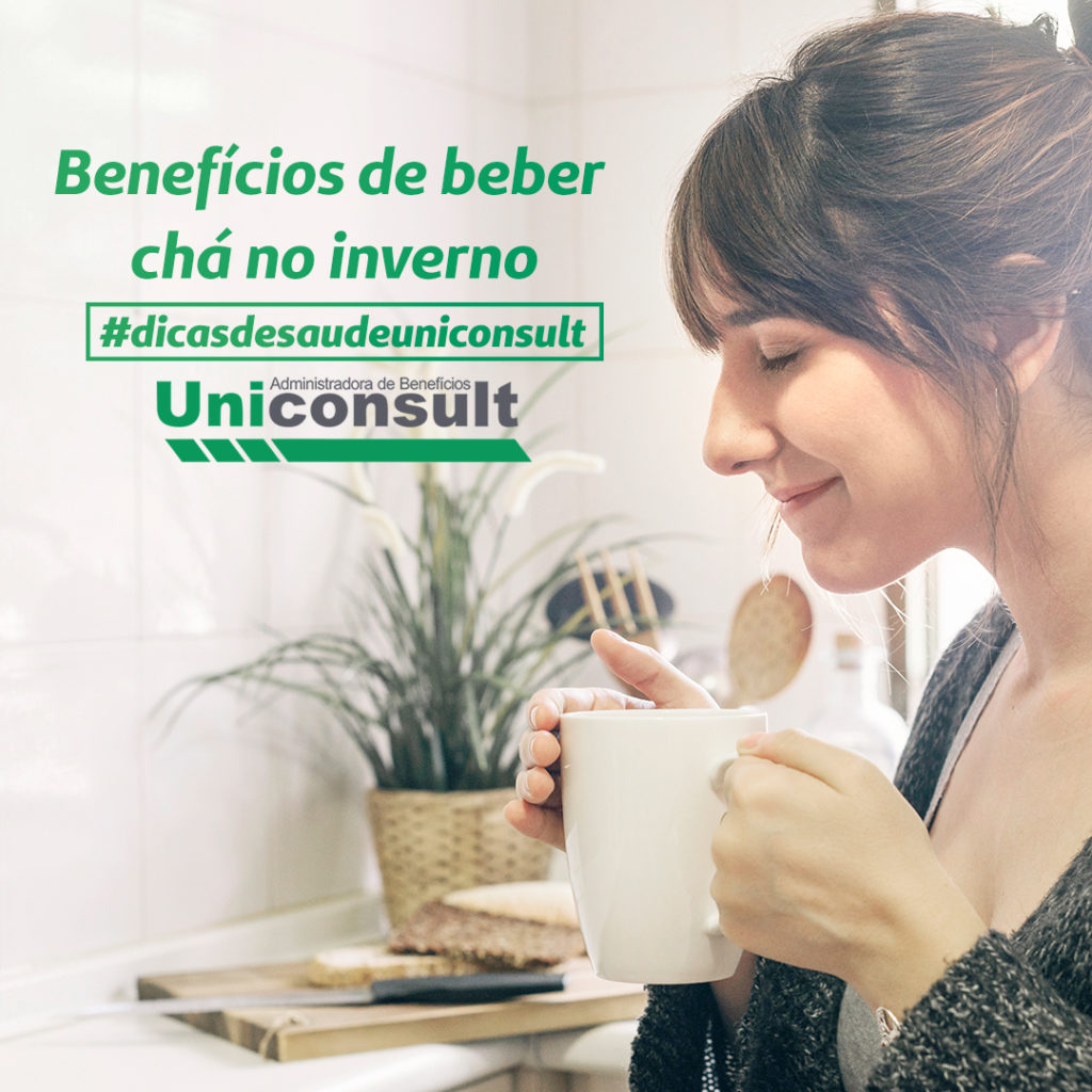 Benef cios de beber ch no inverno Uniconsult